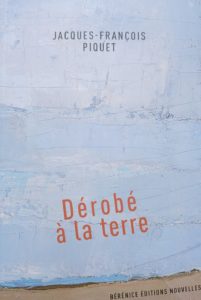 Couverture du livre Dérobé à la terre, 2026.